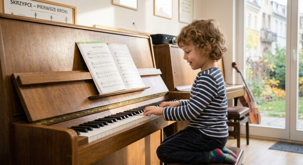 Skrzypce i pianino — wybór pierwszego instrumentu